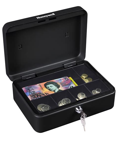 Honeywell Standard Steel Cash Box with 2 Entry Key